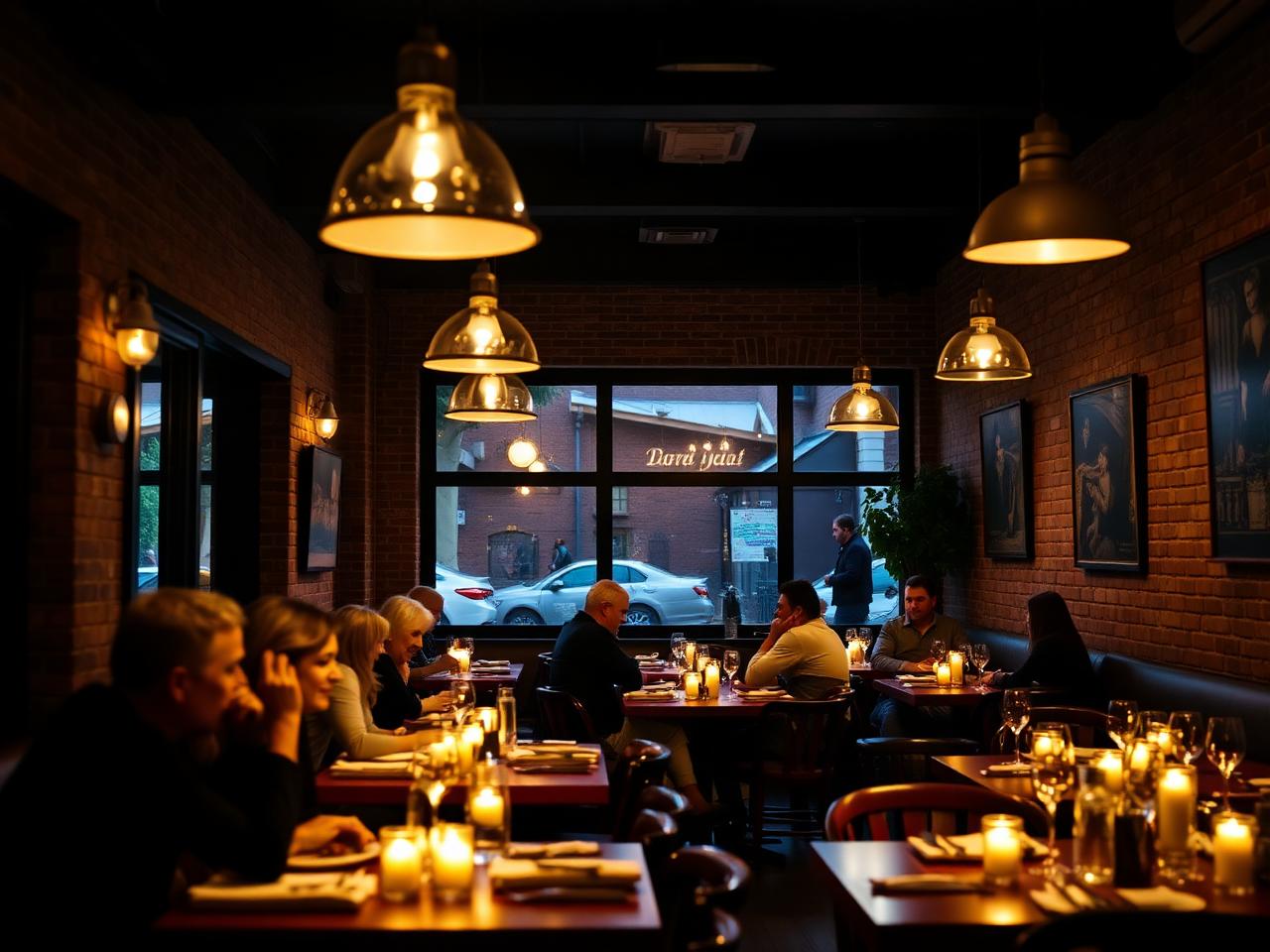 Restaurant interior